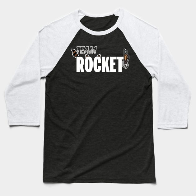 Rocket Raccoon Baseball T-Shirt by RichyTor